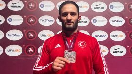 Muhammet Karavuş'tan gümüş madalya