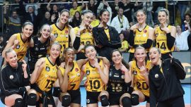 VakıfBank CEV Şampiyonlar Ligi'nde çeyrek finale yükseldi