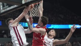 12 Dev Adam, Avrupa Basketbol Şampiyonası'na galibiyetle başladı